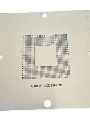 Трафарет BGA прямого нагрева CXD2964GB (0.60mm)