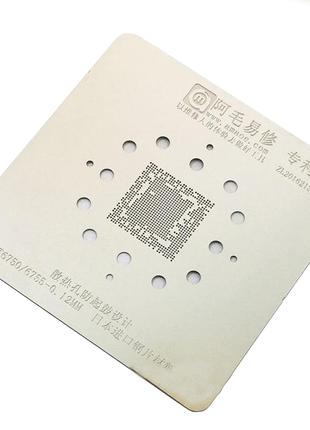 Трафарет BGA Amaoe MT6750V CPU (0.12 mm)