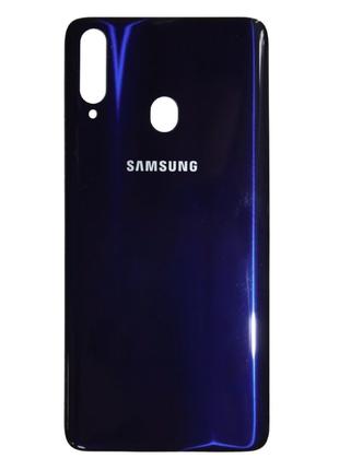 Задняя крышка для Samsung Galaxy A20s (SM-A207FZ) Blue