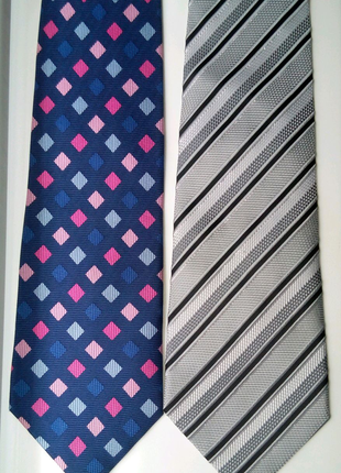 Фирменные шелковые галстуки Pierre Cardin