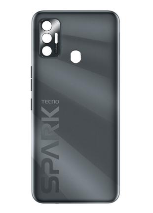 Задняя крышка для Tecno Spark 7 (KF6N) Magnet Black