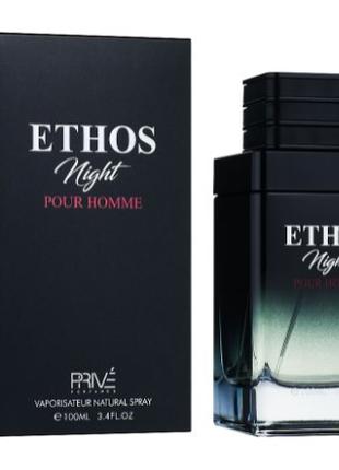 Ethos Night 100 мл. Туалетная вода мужская Prive Parfums Этос ...