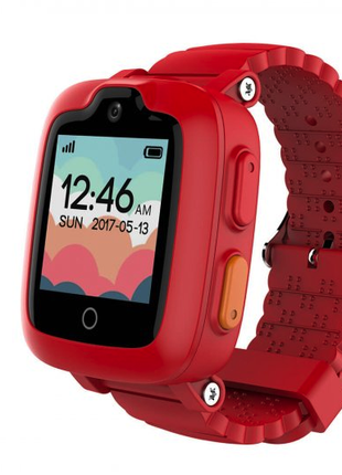 Детские смарт-часы с GPS трекером Elari KidPhone 3G (Red) KP-3GR