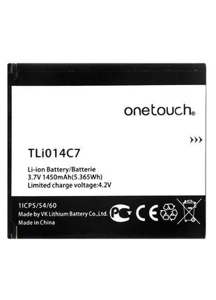 Аккумулятор Alcatel One Touch Pixi First 4024D / TLi014C7, 145...