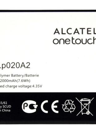 Аккумулятор Alcatel One Touch 5050 / TLp020A2, 2000 mAh
