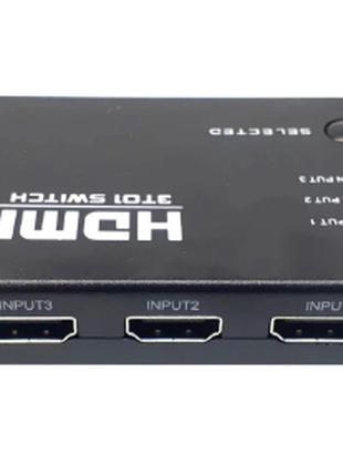HDMI Splitter 3Port , 3 порта 1080 P HDMI (3 входа / 1 выход)р...