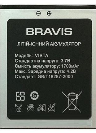 Аккумулятор Bravis Vista, Ergo B502, 1700 mAh