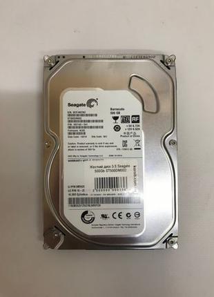 Жесткий диск б/у 3.5" Seagate 500Gb ST500DM002