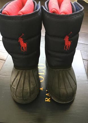 Зимові ботиночки ralph lauren