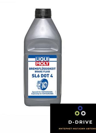Liqui Moly Тормозная жидкость - Bremsflussigkeit SL6 DOT 4 1л....