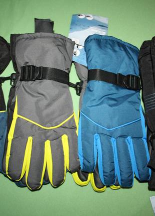 Мужские лыжные перчатки crivit men's ski gloves, 9.5