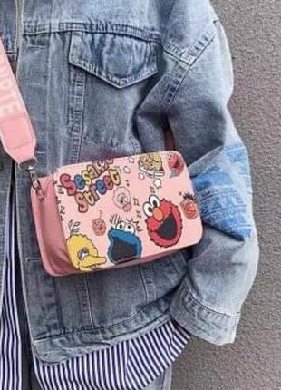 Новая сумочка розовая в стиле casual. тренд сезона!!!