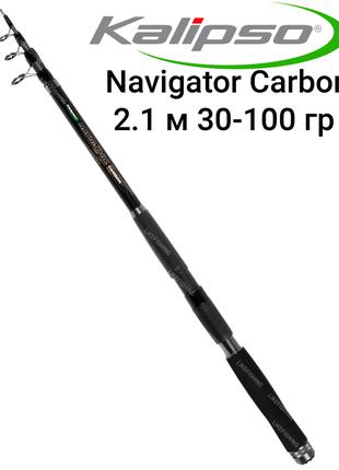 Спиннинг 2.1 м 30-100 гр Kalipso Navigator Carbon