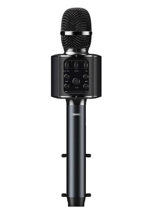 Мікрофон колонка-караоке REMAX K05 з тримачем для телефона (Bl...