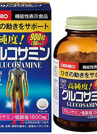 Японія. Глюкозамін 1500 мг+ хондроітин+колаген+вітаміни 900 таб.