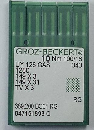 Иглы Groz-Beckert UY128GAS № 100