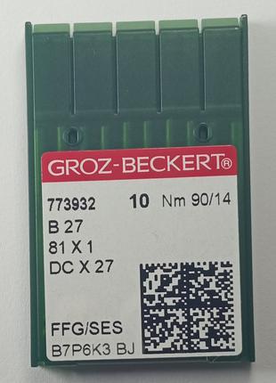 Иглы Groz-Beckert DCX27 SES № 90