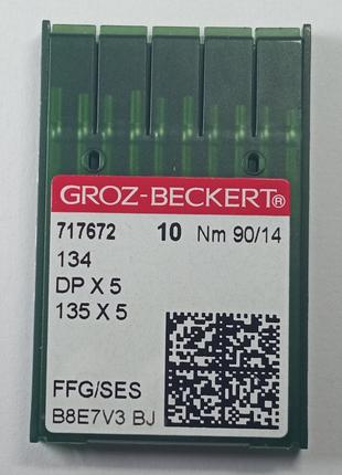Иглы Groz-Beckert DPx5 SES №90