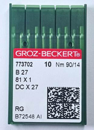 Иглы Groz-Beckert DCX27 № 90