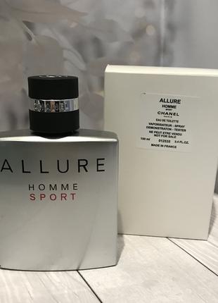 TESTER Chanel Allure Homme Sport / Шанель Алюр Хом Спорт / 100...