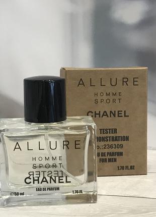 Тестер чоловічої туалетної води Chanel Allure Homme Sport / Ша...