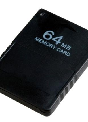 Карта памяти Memory Card 64 МБ для Sony PlayStation 2, PS2