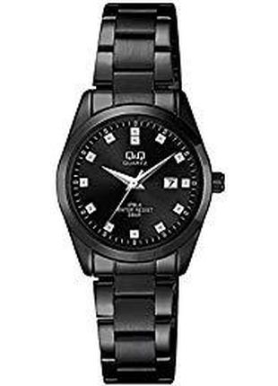 Часы Q&Q; QZ13J402Y оригинал классические наручные часы женски...