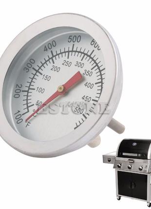 Термометр для гриля, коптильни, барбекю, 50-500C из нержавеющей