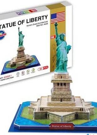Пазл 3D Статуя свободы