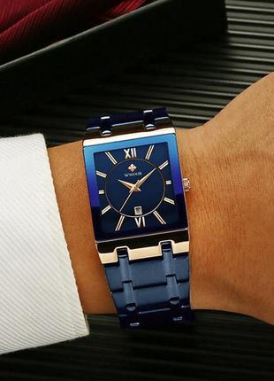 Часы мужские наручные синие