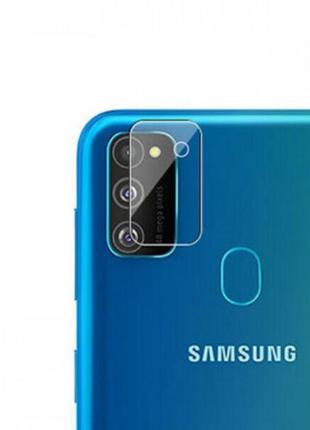 Защитное стекло для камеры Samsung M21 цвет Прозрачный