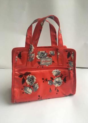 Яркая сумка с цветами  cath kidston, пляжная или  детская