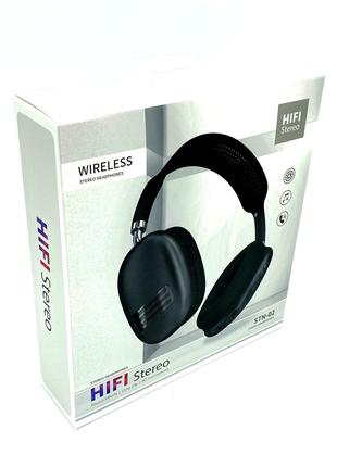 Навушники Bluetooth STN-02 з підтримкою TF-карти Чорні