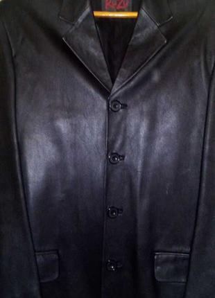 Пиджак мужской кожаный