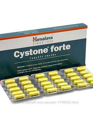 Цистон Форте, сечостатева система, 60 таб. Хімалая Cystone For...