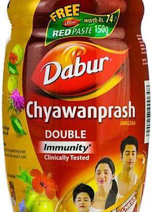 Чаванпраш Дабл імунітет Дабур, 1 кг. Chyawanprash DOUBLE Immun...
