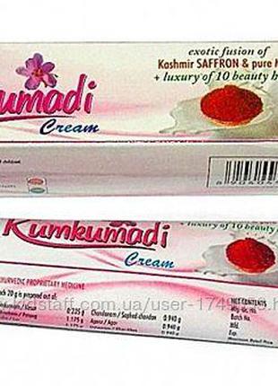 Омолаживающий крем для всех типов кожи Кумкумади, Kumkumadi, Н...