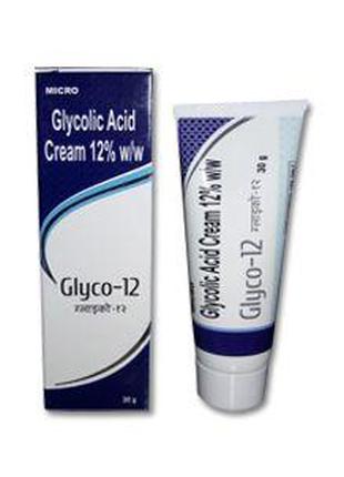 Крем для лица Glyco 12 Glycolic Acid Cream, Глико. С гликолево...