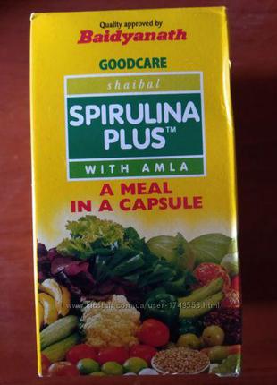 Спирулина Spirulina Good Care Индия - питание будущего 100% на...