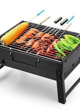 Складной барбекю гриль /портативный гриль BBQ Grill мангал для...