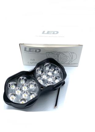 Светодиодная LED фара L15 30W 18 Led белая (LedL15)