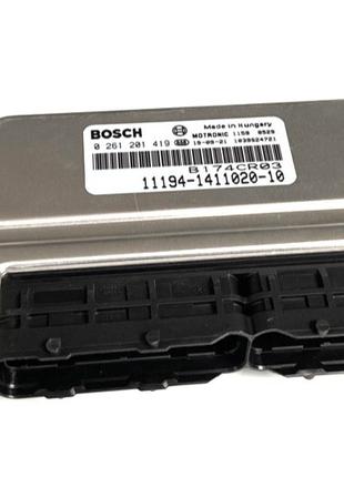 Электронный блок управления Bosch для ваз 1118 Калина (11194-1...