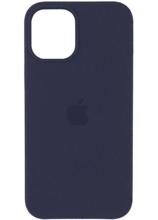 Чехол Full Silicone Case для iPhone 12 Pro Max Midnight Blue (...