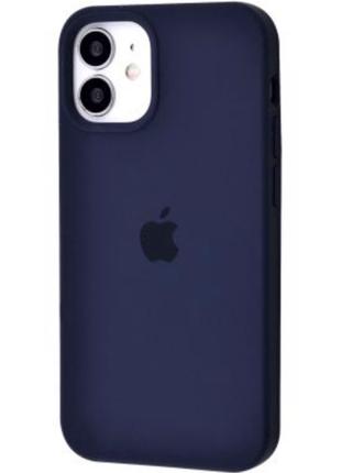 Чехол Full Silicone Case для iPhone 12 / 12 Pro Midnight Blue ...