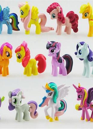 Набор игрушек Май литл пони (My Little Pony), 12 шт
