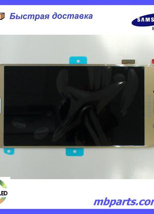 Дисплей с сенсором Samsung A520 Galaxy A5 Gold/Золотой, GH97-1...