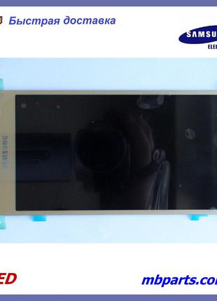 Дисплей с сенсором Samsung J530 Galaxy J5 2017 OLED Gold!