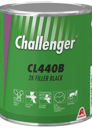 Грунт-наполнитель Challenger CL440B Black (1л)
