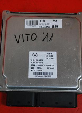Блок управления двигателем MB Vito W639 (BOSCH 0281012066)