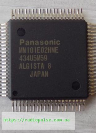Процессор MN101E02HME б/у от TOSHIBA 21CSZ3R шасси S3ES